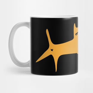 dog showing tongue Mug